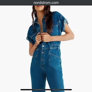 We the Free Marci denim jumpsuit, L
